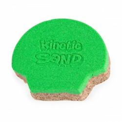 Kinetic Sand & Kinetic Rock. Набор песка для детского творчества - РАКУШКА ЗЕЛЕНАЯ (71482G)