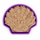 Kinetic Sand & Kinetic Rock.Набор песка для детского творчества - РАКУШКА ФИОЛЕТОВАЯ (71482PP)