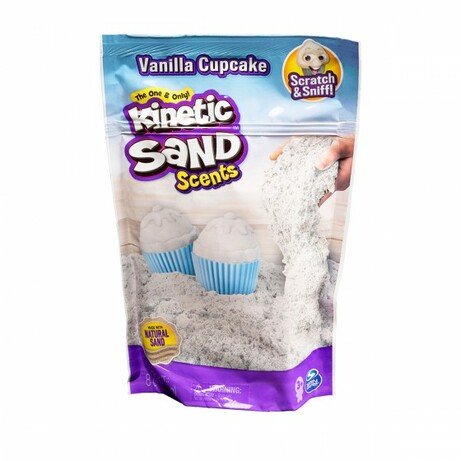 Kinetic Sand & Kinetic Rock. Пісок для дитячої творчості з ароматом - ВАНІЛЬНИЙ капкейк (71473V)