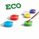SES Creative. Гуаш серії "Еко" - ЯСКРАВА ПАЛІТРА (6 кольорів, в пластикових баночках) (00365)
