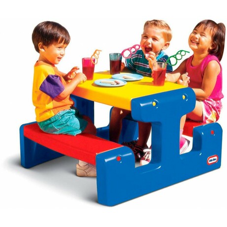 Little Tikes Outdoor. Столик для пікніка - ФАНТАСТИЧНІ КОЛЬОРУ, ДЖУНІОР) (479500070)