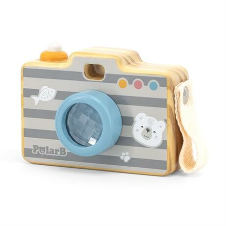 Viga Toys . Деревянная игрушка PolarB Фотоаппарат с калейдоскопом (44034)