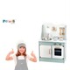 Viga Toys. Детская кухня из дерева с аксессуарами  PolarB зеленая (44048)