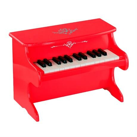 Viga Toys. Музыкальная игрушка Первое пианино, красный (50947)