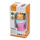 Viga Toys. Іграшкові продукти Дерев'яна пірамідка-морозиво, рожевий (51321)