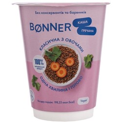 Bonner. Каша гречана з овочами 60 г (1999561)