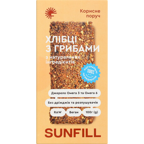 Sunfill. Хлебцы с грибами (1999530)