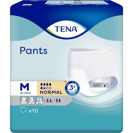 Tena. Підгузники для дорослих Tena Pants Normal Medium 10 (150727)