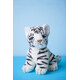 Hansa. Белый тигр, 18 см, реалистичная мягкая игрушка (4806021934203)