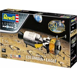 Revell. Збірна модель-копія набір Модулі Колумбія і Орел місії Аполлон 11 рівень 3 масштаб 1:96 (RVL-03700)
