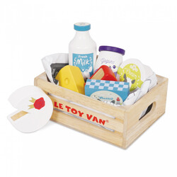 Le Toy Van. Игрушечный ящик с молочными продуктами (TV185)