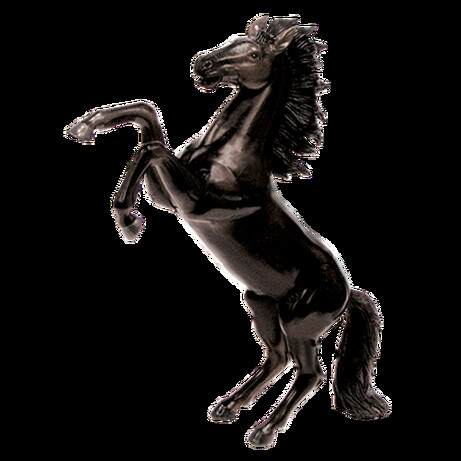 4D Master . Об'ємний пазл чорний кінь що Скаче (26523)
