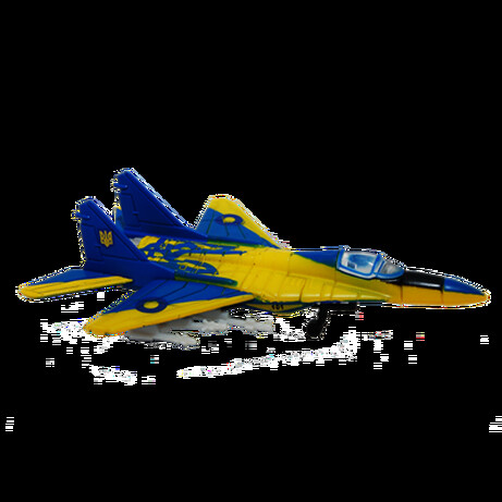 4D Master. Об'ємний пазл Винищувач МіГ-29 UA colors (26199)