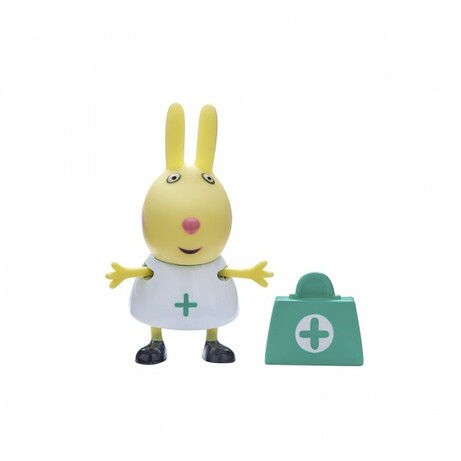 Peppa Figurines. Фігурка Peppa серії "Коли я виросту" - Медсестра Ребекка з валізкою (06771-1)