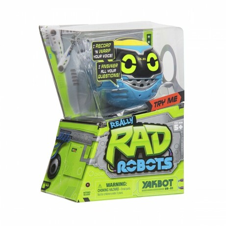 Really R.A.D Robots. Інтерактивна іграшка-робот-YAKBOT (синій) (27801)