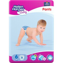 Helen Harper Baby. Підгузки-трусики pants ХL 16+ кг 36 шт (5411416061229)
