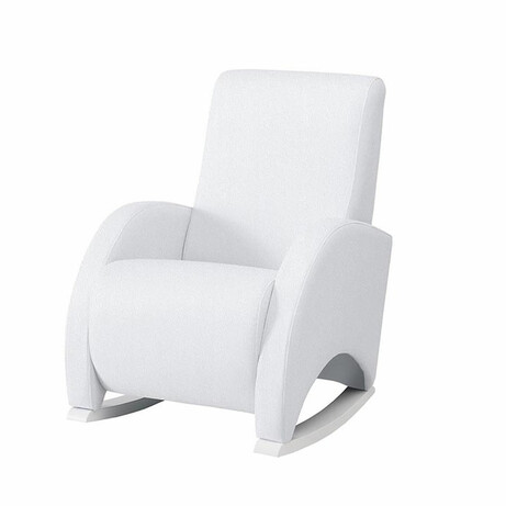 Кресло-качалка Micuna Wing-Confort Relax white (white искусственная кожа)