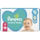 Pampers. Підгузки Active Baby Розмір 4 (Maxi) 9-14 кг 49 шт (8001090949851)