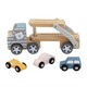 Viga Toys. Дерев'яна іграшкова машинка PolarB Автовоз (6971608440144)