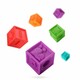 Beiens. Набір розвиваючих силіконових кубиків 10 шт (YZ05)