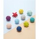 Beiens. Набор развивающих текстурных силиконовых мячиков 10 шт (YZ50)