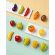 Beiens. Игровой набор Корзина с овощами и фруктами на липучках 30 предметов (BC9902)