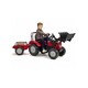 Falk. Детский трактор на педалях с прицепом и передним ковшом Falk MACCORMICK (3020AM)