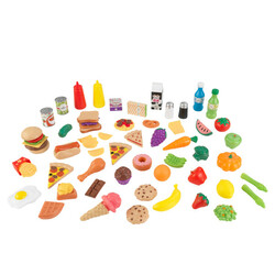 KidKraft. Ігровий набір "Продукти та їжа" (65 предметів) KidKraft (63510)