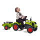 Falk. Детский трактор на педалях с прицепом Falk 2041C CLAAS ARION (2041C)