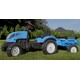 Falk. Дитячий трактор на педалях з причепом Falk 2050C Landini (2050C)