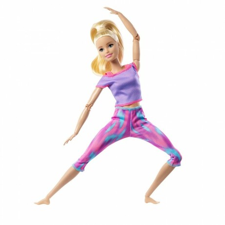 Barbie. Кукла Barbie серии "Двигайся как я" блондинка (GXF04)