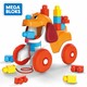 Mega Bloks. Тележка-каталка "Собираем кубики" Mega Bloks (CNG23)