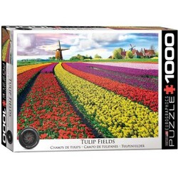 Eurographics. Пазл Поле тюльпанов в Нидерландах, 1000 элементов (6000-5326)