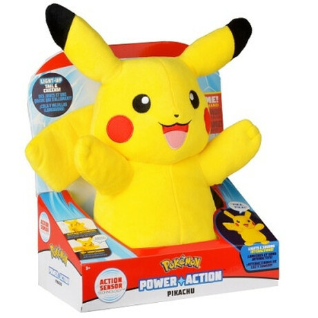 Pokémon.  Інтерактивна м'яка іграшка POKEMON - ПИКАЧУ(96382)