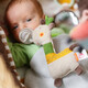 Fehn. М'яка іграшка для малюків з кільцем для соски Жираф (4001998059359)