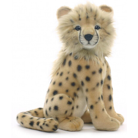 Hansa. М'яка іграшка Малюк гепарда, що сидить, довжина 32 см (2992)
