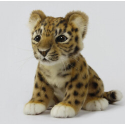 Hansa. М'яка іграшка Малюк амурського леопарда, довжина 25 см (7297)