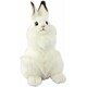Hansa.Мягкая игрушка Белый кролик, высота 24 см (7448)