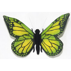 Hansa. М'яка іграшка Метелик зелений, ширина 14 см (7102)