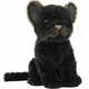 Hansa. М'яка іграшка Ягуар, що сидить (чорний), 17 см довжина (7289)