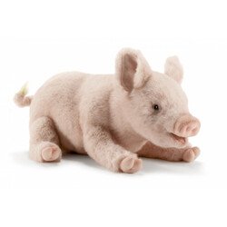 Hansa. М'яка іграшка свинка, довжина 28 см (4944)