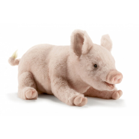 Hansa. М'яка іграшка свинка, довжина 28 см (4944)