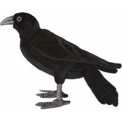 Hansa. Мягкая игрушка Черная Ворона, длина 31см (6266)