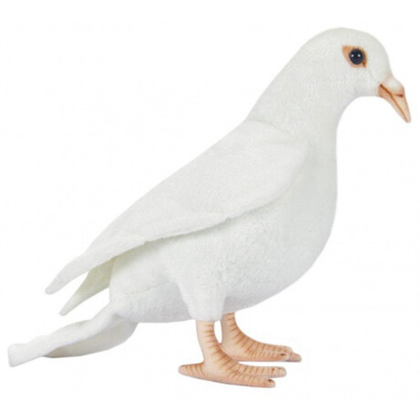 HANSA. Мягкая игрушка белый голубь, 29см (7045)