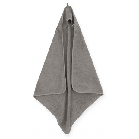 Jollein.Махровое полотенце с капюшоном 75x75см темно-серый (534-514-00094)