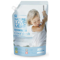NatureLoveMere.Кондиціонер для дитячого одягу Прохолодна свіжість,1300мл (м"яка упаковка) (8809402093397)