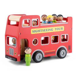 New Classic Toys. Экскурсионный автобус с 9 игровыми фигурками (11970)