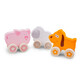 New Classic Toys. Фігурки на колесах Тварини з ферми (11821)