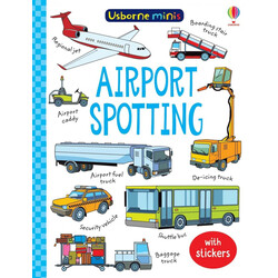 Usborne. Книга с наклейками "Споттинг в аэропорту" (9781474981033)