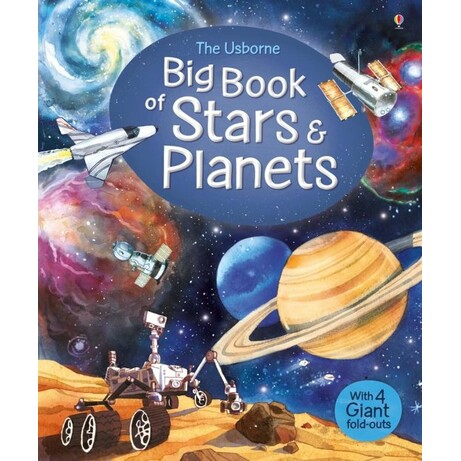 Usborne. Большая книга звезд и планет (9781474921022)